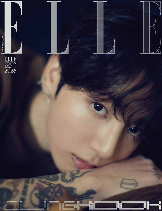 Amazon.co.jp: 【和訳付き】ELLE 1月号(2026) 9種選択 表紙 BTS